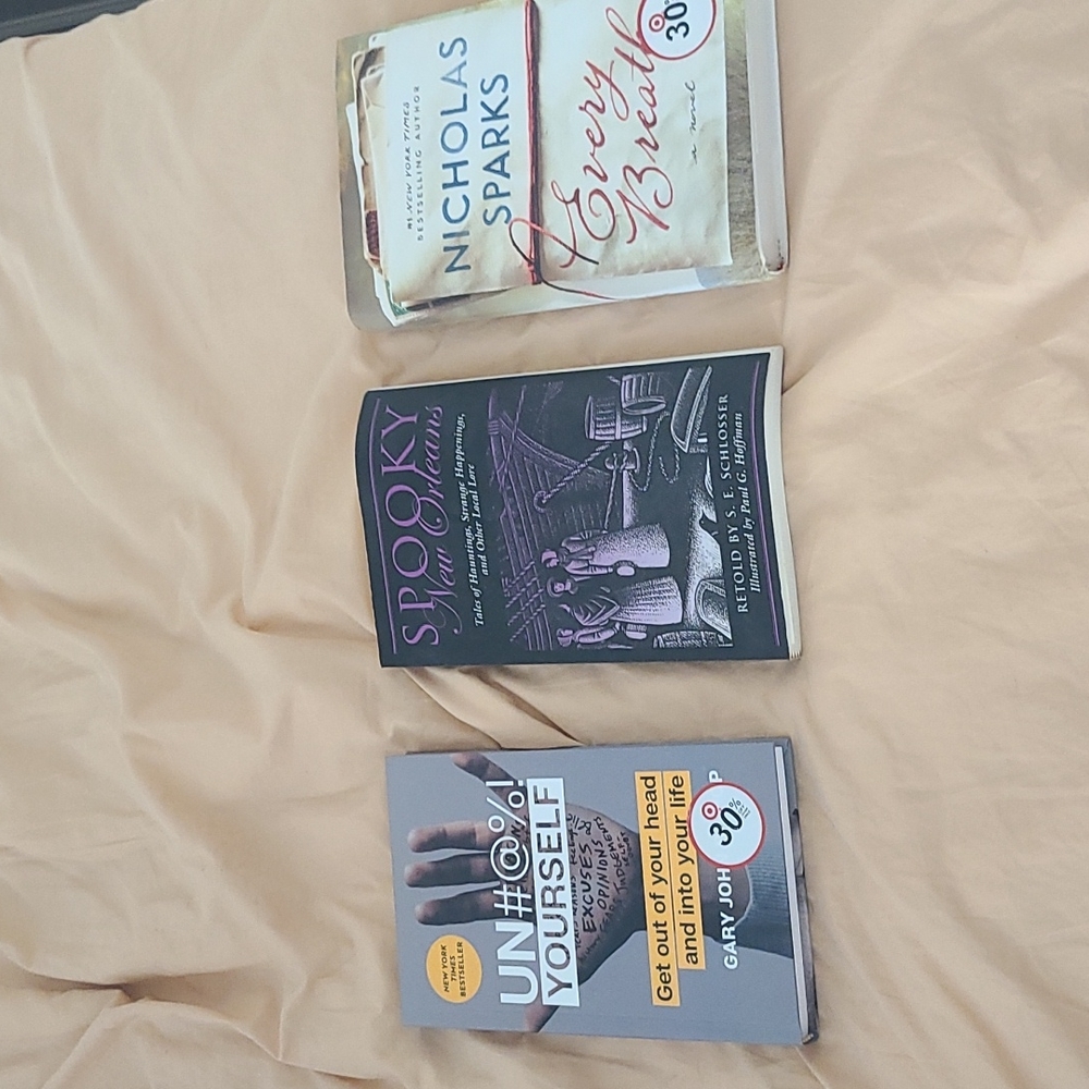 Books 2 hard cover, spooky new orleans soft cover